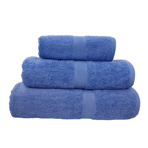 Glodina TOWEL Face Cloth 30 x 30 Bright Royal Glodina Royal Shield Towel Sky Blue 485GSM (7240552415321)