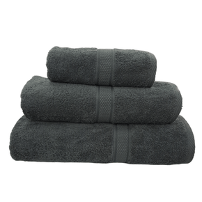 Glodina TOWEL Face Cloth 30 x 30 Charcoal Glodina Royal Shield Towel Charcoal 485GSM (7006199545945)