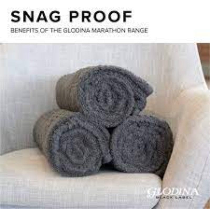 Glodina TOWEL Glodina Marathon Platinum  Charcoal Towel 610gsm (7006469292121) (7757085212761)