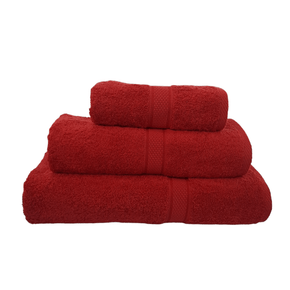 2 Pieces Royal Tradition 100 Percent Eqyptian Cotton Plush 12 Piece Towel  Set In Coral - Bath Towels - at 