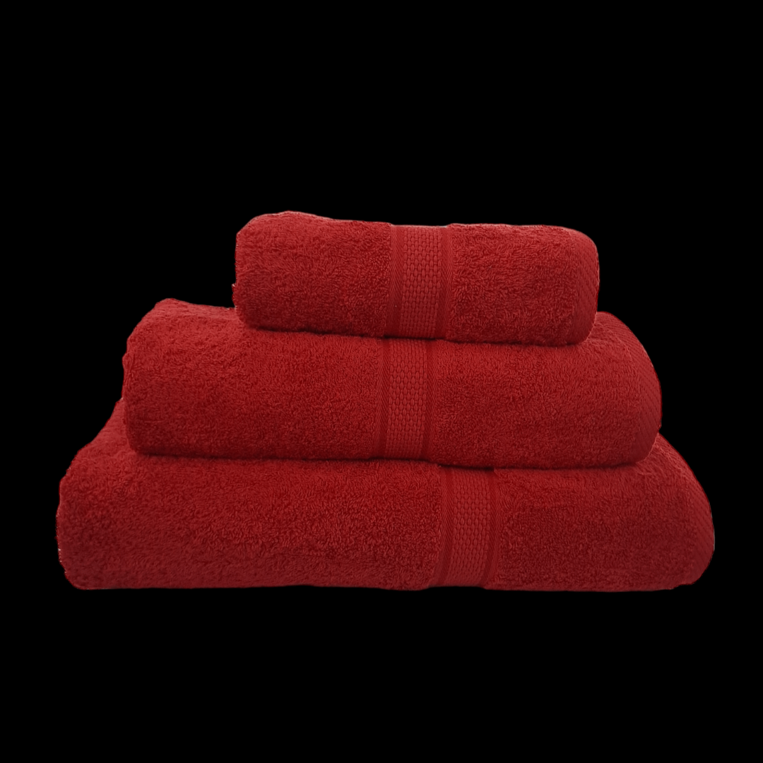 Glodina TOWEL Glodina Royal Shield Towel Red 485GSM (7006172250201)