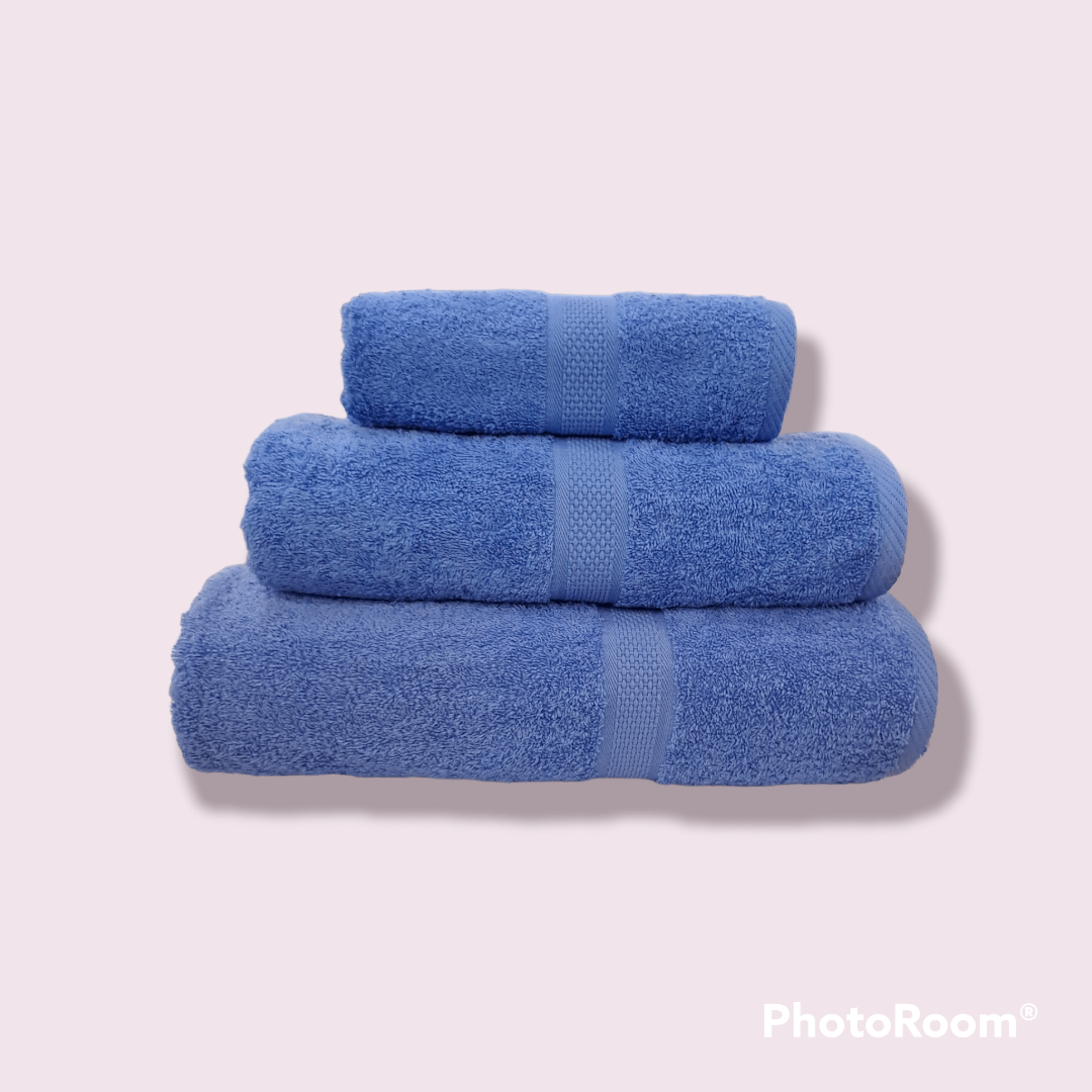 Glodina TOWEL Glodina Royal Shield Towel Sky Blue 485GSM (7240552415321)