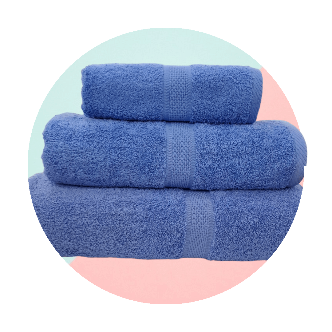 Glodina TOWEL Glodina Royal Shield Towel Sky Blue 485GSM (7240552415321)