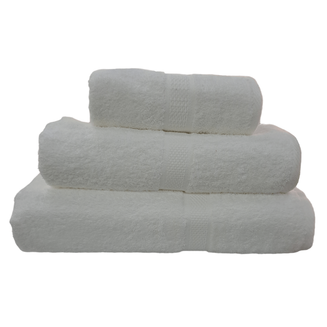 Glodina TOWEL Glodina Royal Shield Towel White 485GSM (7006169792601)