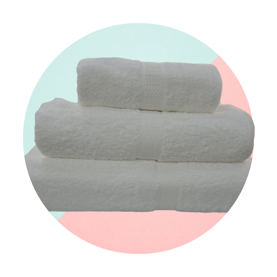 Glodina TOWEL Glodina Royal Shield Towel White 485GSM (7006169792601)