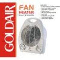 Goldair HEATER Goldair - Fan Heater Upright - White GFH-2000A (6551360208985)
