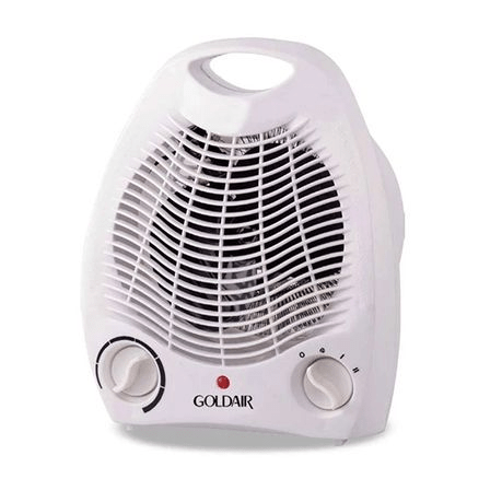 Goldair HEATER Goldair - Fan Heater Upright - White GFH-2000A (6551360208985)