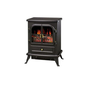 Goldair HEATER Goldair - Fire Place Heater - Black GEFL-180 (6551305388121)