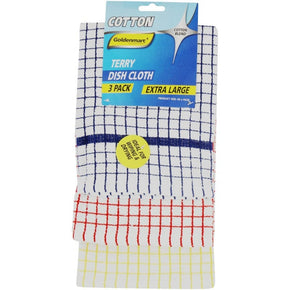 Goldenmarc Dish Coloth Goldenmarc Check Kitchen Towel 3 Pack (7258869268569)