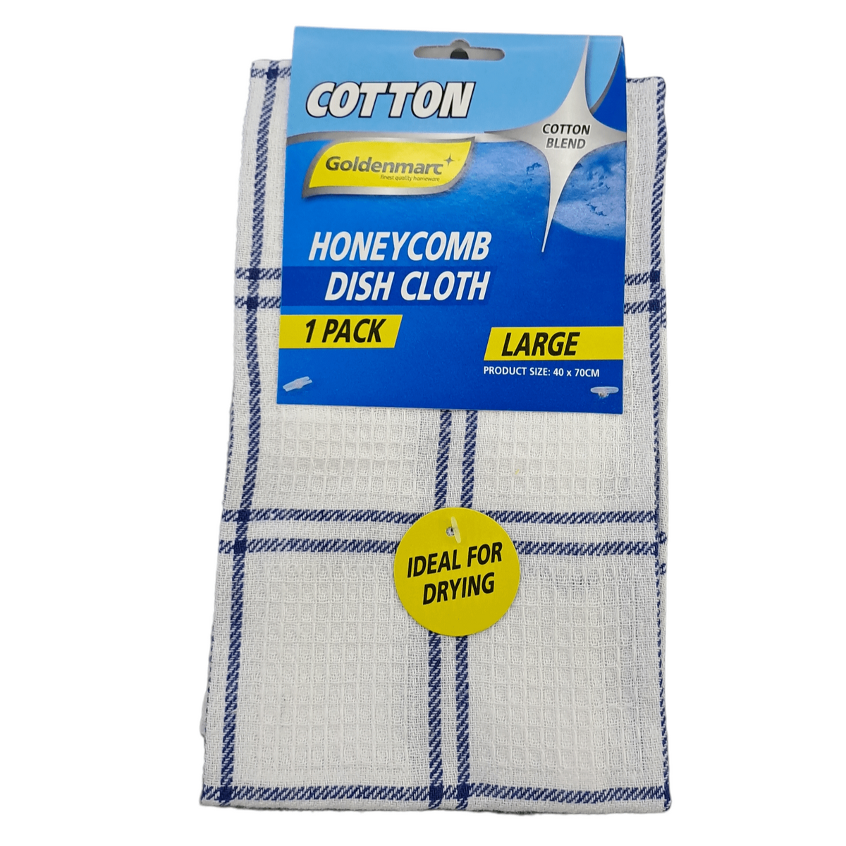 Goldenmarc Dish Coloth Goldenmarc Honeycomb Dish Cloth 1 Pack (7258893320281)