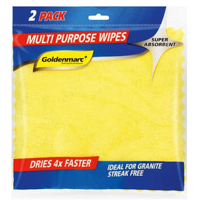 Goldenmarc Dish Coloth Goldenmarc Microfibre PU Cloth 2 Pack (7260534374489)