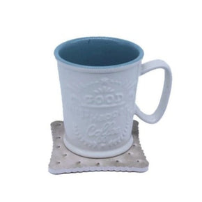 GOOD Kitchen Good Latte Mug 400ml With Coaster Blue (7138555396185)