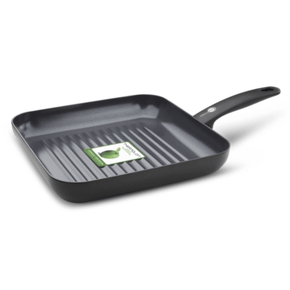 GREENPAN FRYING PAN GreenPan Cambridge Square Grill 28CM (7016458747993)