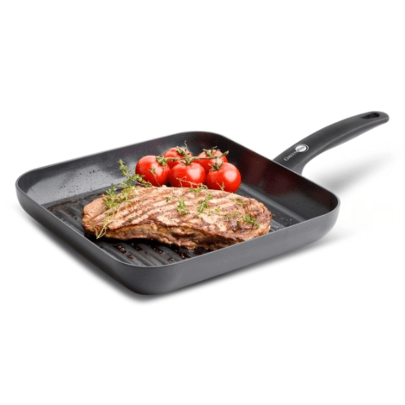 GREENPAN FRYING PAN GreenPan Cambridge Square Grill 28CM (7016458747993)