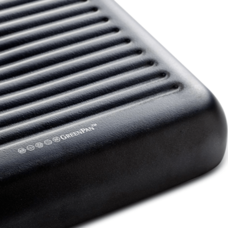 GREENPAN FRYING PAN GreenPan Cambridge Square Grill 28CM (7016458747993)