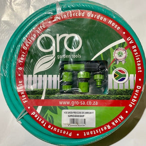 Gro Garden HOSE PIPE Gro Garden Hose Garden With Fittings 20mm x 30m (7141657739353)