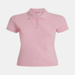Guess Golfer Guess Eco Pique Ldies Golfer Tee Dream Pink (7159225221209)