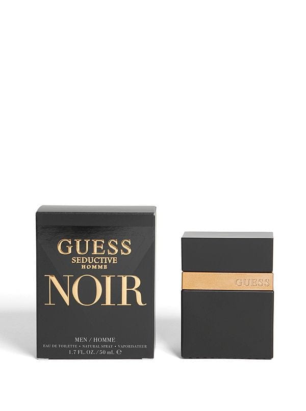Guess perfumes 50ML Guess Seductive Homme Noir Eau De Toilette (EDT) For Men (4748662800473)