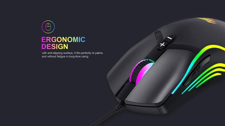 HAVIT Gaming Mouse Havit MS1026 RGB Backlit Gaming Mouse (6684960817241)