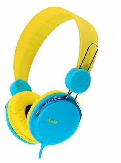HAVIT Headphone Havit HV-H219DYB Headphone - Yellow (6574035435609)