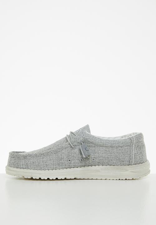 Hey Dude Casual Shoes Hey Dude Wally Linen Iron (7246961639513)