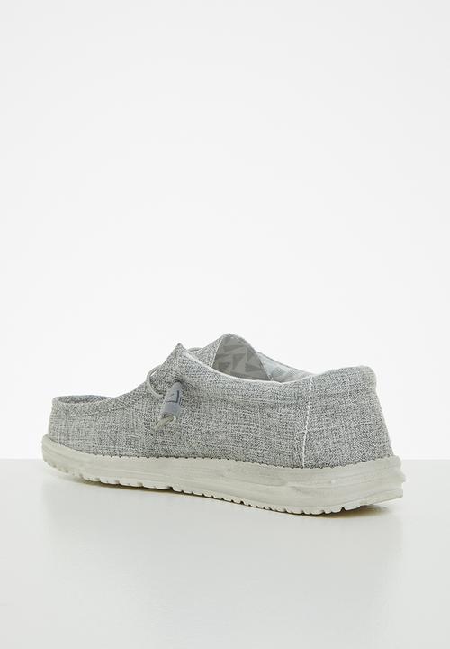 Hey Dude Casual Shoes Hey Dude Wally Linen Iron (7246961639513)