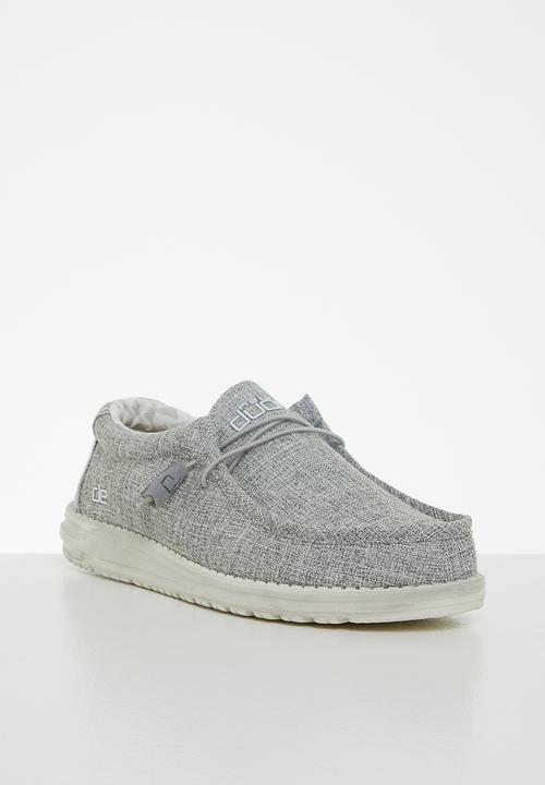Hey Dude Casual Shoes Hey Dude Wally Linen Iron (7246961639513)