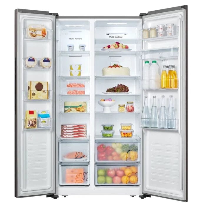 Hisense Side by side fridge Hisense 508Lt Side By Side Refrigerator H670SIT-WD (7247004860505)