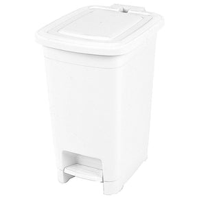 Hobby Life Decor Hobby Life Slim Pedal Dust Bin White (4719328264281)