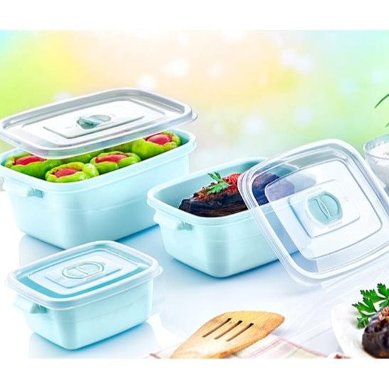 Hobby Life LUNCH BOX Hobby Life 3 Pack Rectangular Microfresh Pot ( 0,5+1+2 L ) 02 1520 (6657147404377)