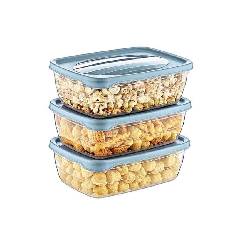 Hobby Life Plasticware Hobby Life Rectangular Trend Storage Set Of 3 (4674773680217)
