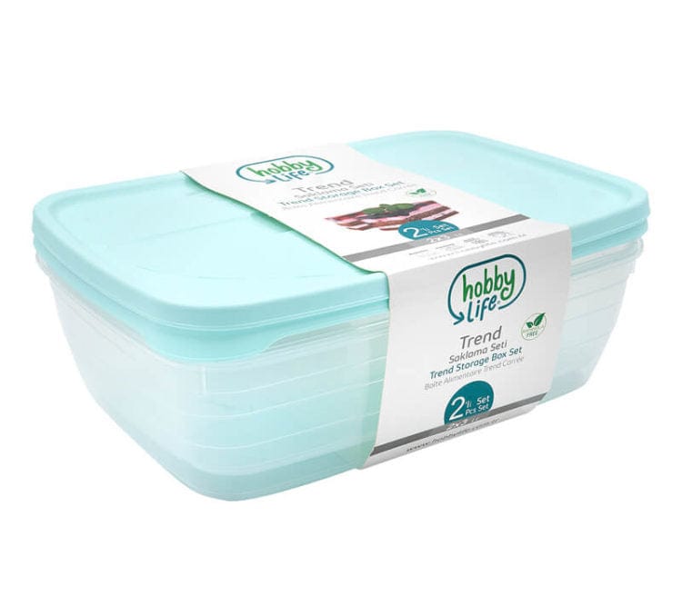 Hobby Life Plasticware Hobby Life Trend Storage Box Set of 2 (2168224055385)