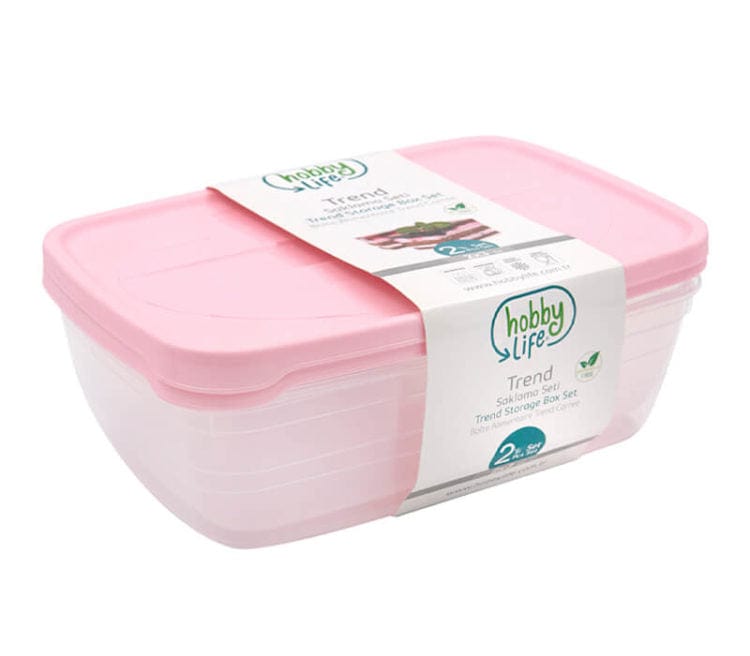 Hobby Life Plasticware Hobby Life Trend Storage Box Set of 2 (2168224055385)
