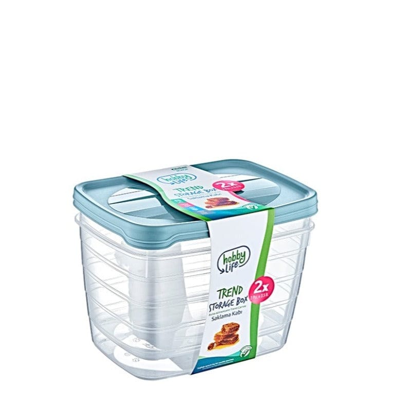 Hobby Life STORAGE CONTANER Hobby Life 2 Piece Deep Trend Food Storage Container Set 020993 (6958869282905)