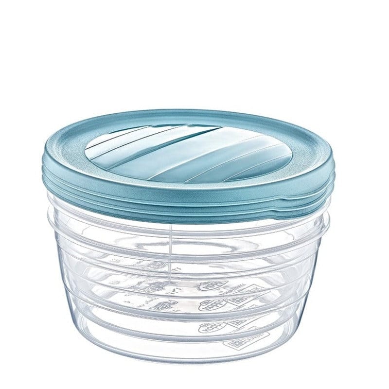 Hobby Life STORAGE CONTANER Hobby Life 3 Piece Trend Round Food Storage Container Set 1,75 Litre (6958944125017)