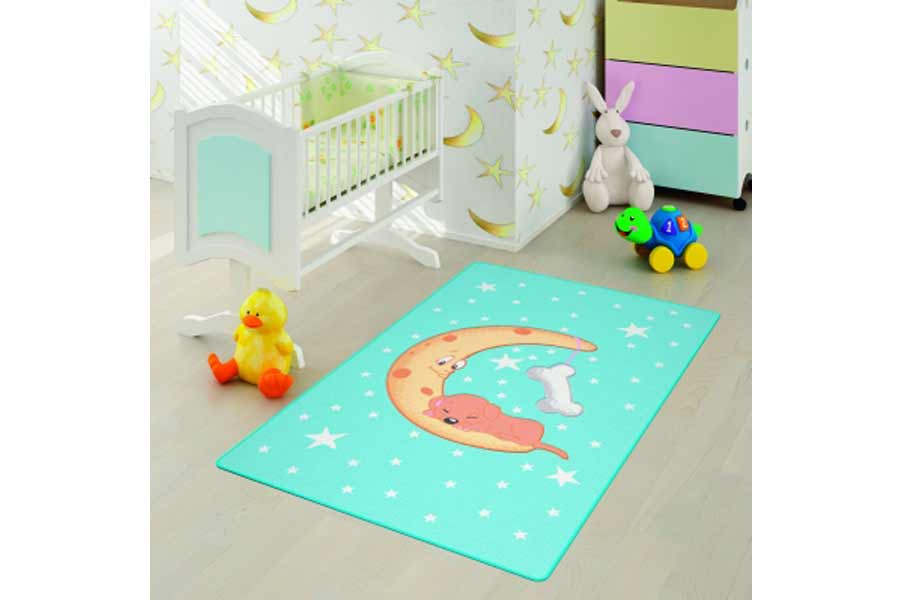 Home Decor Decor Kiddies Moon Rug 100X160 (2061594427481)
