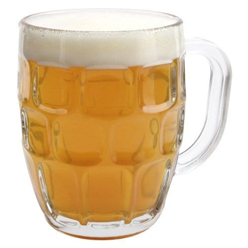 Homeware Beer Mug Beer Mug Clear Large 400ML G599 RF-BM1 (4452016324697)