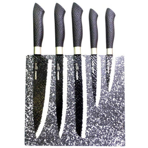 Knife Set 5 Piece With Magnetic Stand - MHC World (2061557923929)