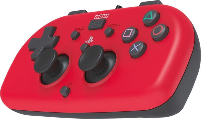 HORI Tech HORI - Horipad Wired Mini Gamepad - Red (PS4) (2061812367449)