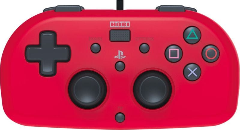 HORI Tech HORI - Horipad Wired Mini Gamepad - Red (PS4) (2061812367449)