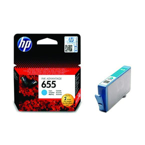 HP Tech & Office HP CZ110AE NO.655 Cyan Ink Cartridge (2061782974553)