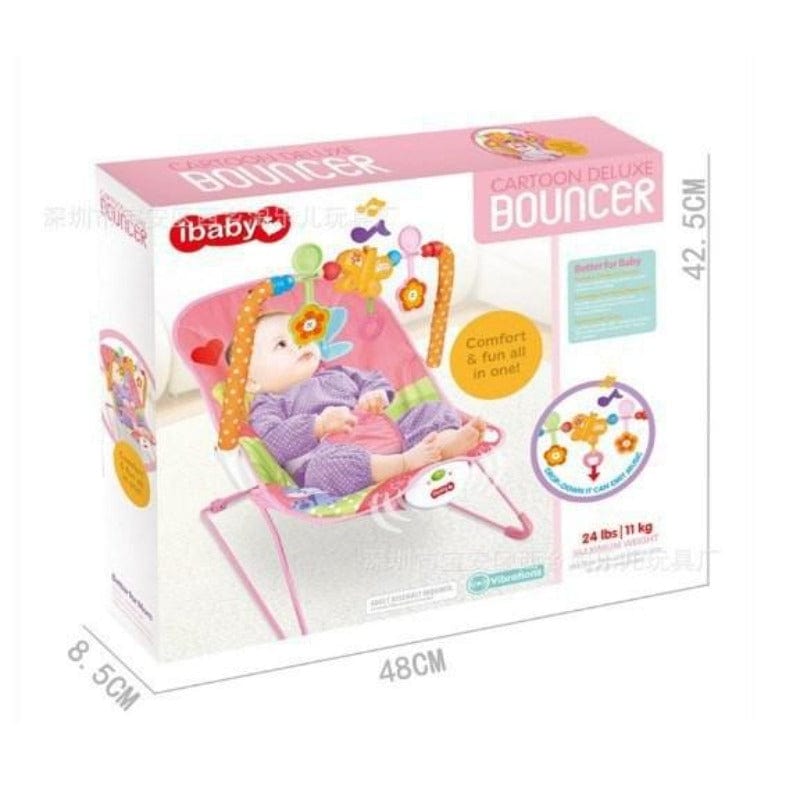 IBABY BABY CHAIR Ibaby Cartoon Deluxe Bouncer 68134 (6603328618585)