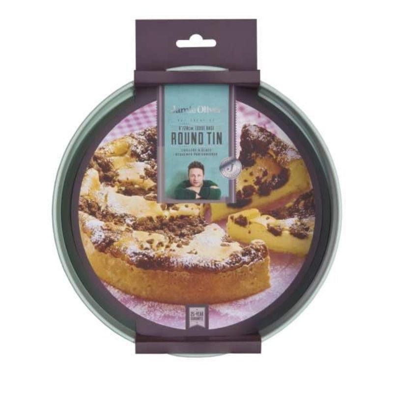 JAMIE OLIVER BAKING Jamie Oliver 20CM Loose Base Round Tin Non-Stick JB1035 (4788522647641)