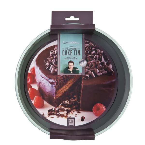 JAMIE OLIVER BAKING Jamie Oliver 23cm Springform Round Cake Tin Non-Stick JB1025 (4788552040537)
