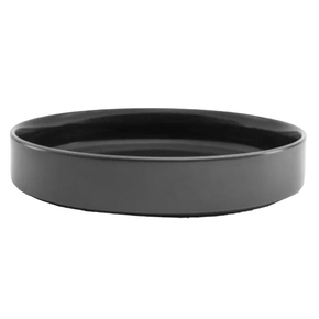 Jan BOWL Jan Flat Stackable Pasta Bowl Dark Grey 23cm JH-000055 (7134339661913)