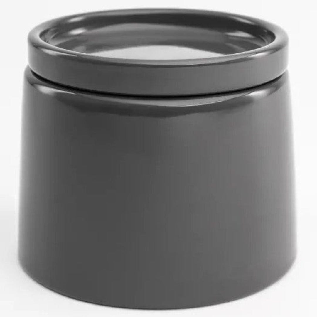 Jan BOWL Jan Flat Stackable Sugar Pot Dark Grey JH-000062 (7135020613721)