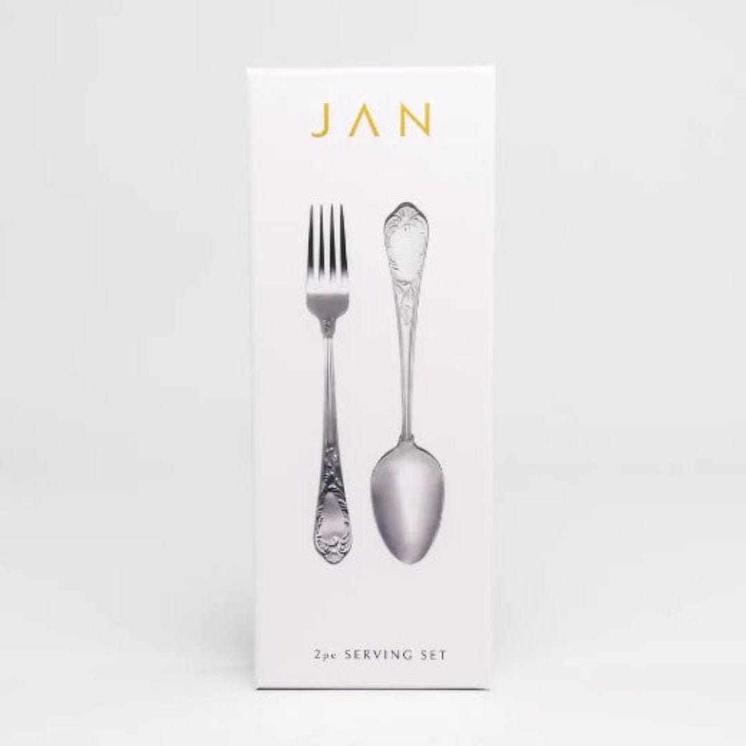 Jan CUTLERY Jan Pluto Salad Servers, Set of 2 JH-000084 (7136022757465)