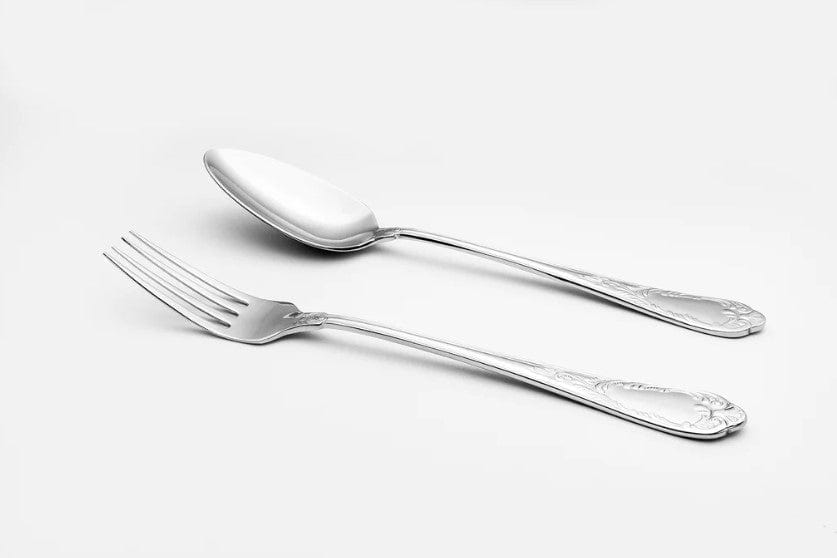 Jan CUTLERY Jan Pluto Salad Servers, Set of 2 JH-000084 (7136022757465)