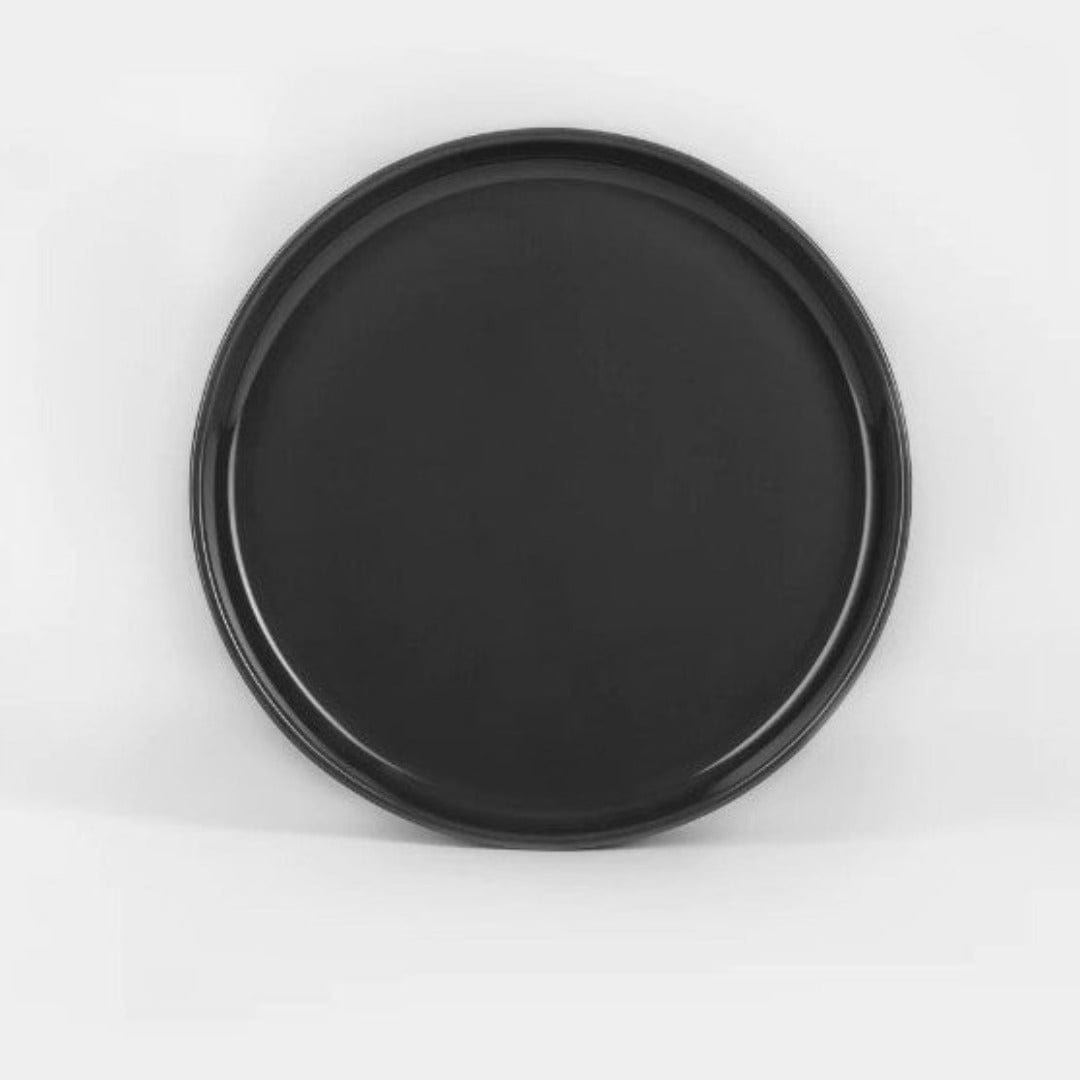 Jan Dinner Plate Jan Flat Stackable Side Plate Dark Grey 21cm JH-000053 (7134334320729)