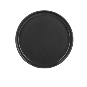 Jan Dinner Plate Jan Flat Stackable Side Plate Dark Grey 21cm JH-000053 (7134334320729)